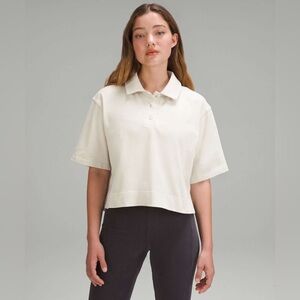 Lululemon Heavyweight Cotton Short-Sleeve Polo Shirt
Bone‎